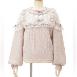 liz lisa light purple sweater